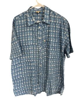 ANOKHI Button Down Shirt Men’s size large